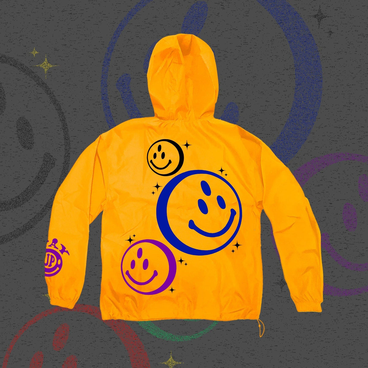 TRAVELING OPTIMIST WINDBREAKER - YELLOW – UPPERMARS