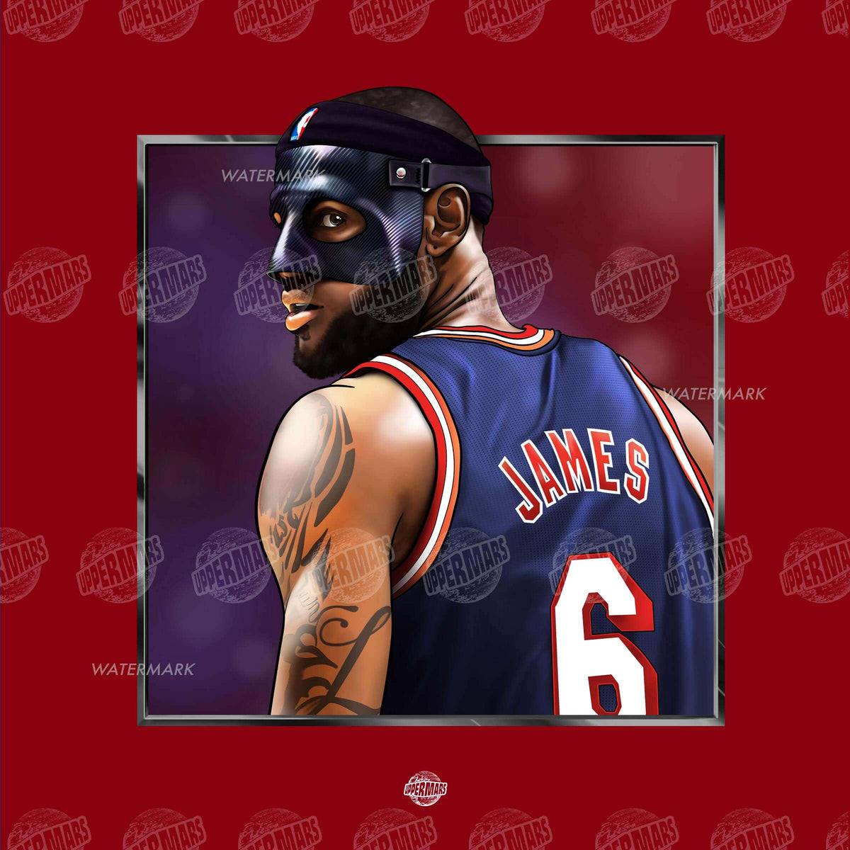 masked lebron james