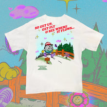 Load image into Gallery viewer, TRAVELING OPTIMIST SHIRT - WHITE