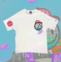 Load image into Gallery viewer, TRAVELING OPTIMIST SHIRT - WHITE