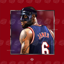 Load image into Gallery viewer, Masked Lebron James
